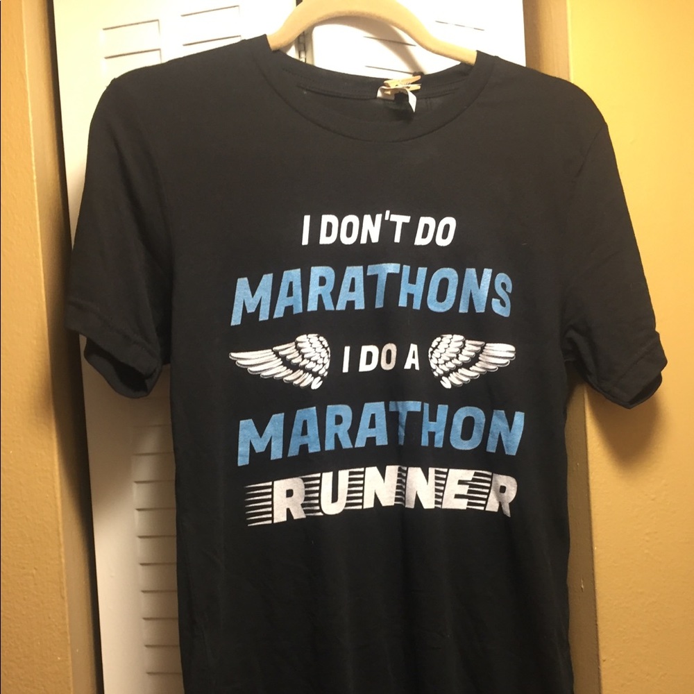 New funny custom running shirt